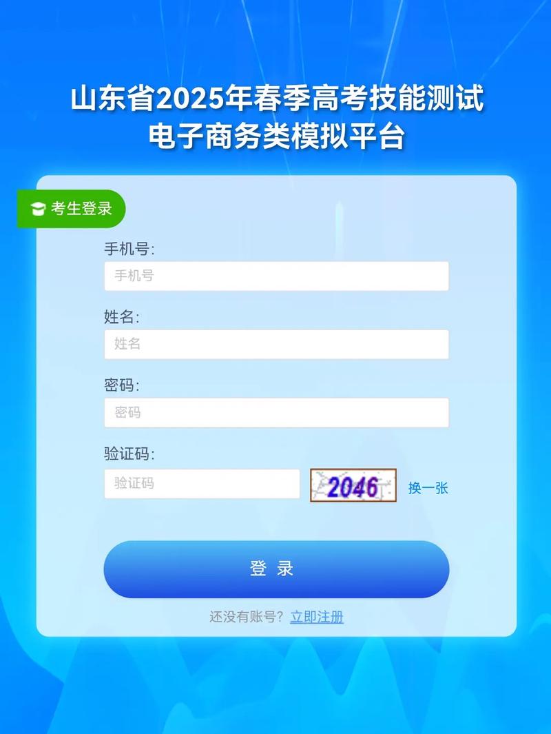 2025年春季高考技能测试电子商务模拟.山东省2025年春季
